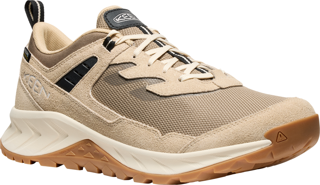 keen hightrail waterproof hiking men's | brindle/birch