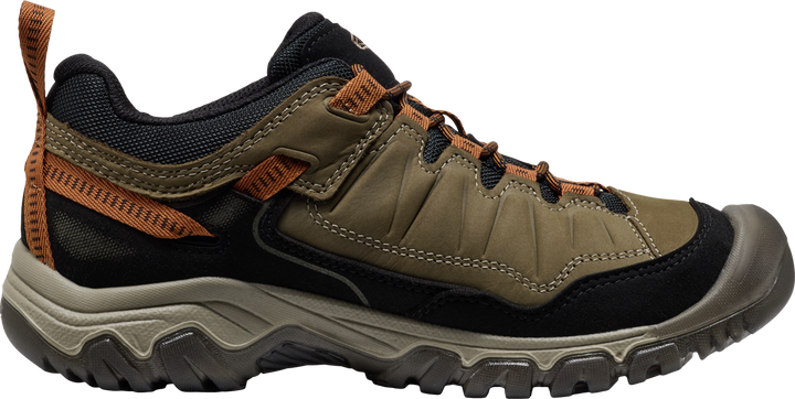 keen targhee iv waterproof hiking wide men's | sea turtle roasted pecan