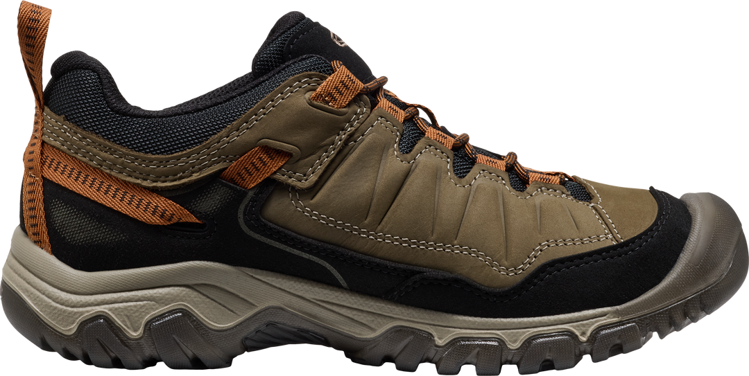 keen targhee iv waterproof men's | sea turtle/roasted pecan
