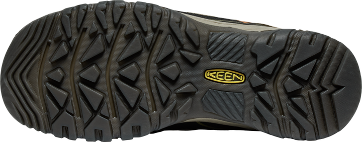 keen targhee iv waterproof hiking wide men's | sea turtle roasted pecan