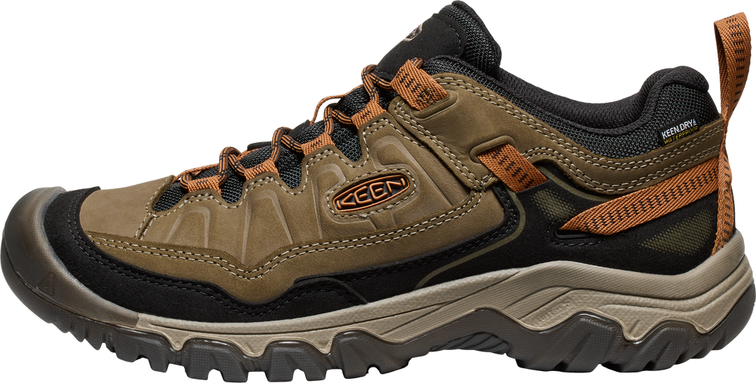 keen targhee iv waterproof men's | sea turtle/roasted pecan