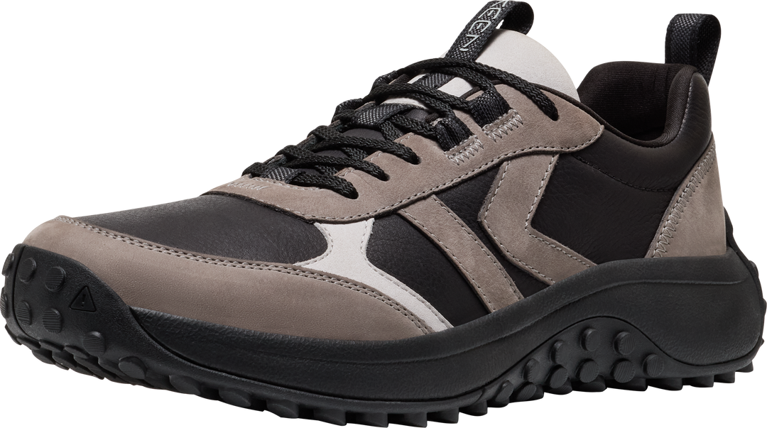keen ks86 leather men's | black/steel grey