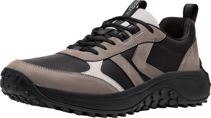 keen ks86 leather men's | black/steel grey