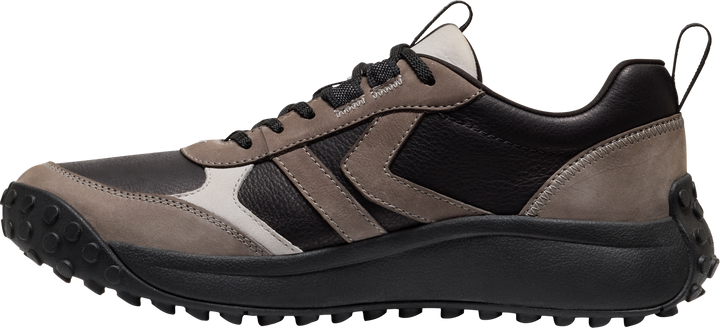 keen ks86 leather men's | black/steel grey