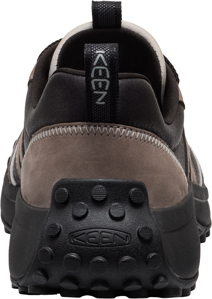 keen ks86 leather men's | black/steel grey