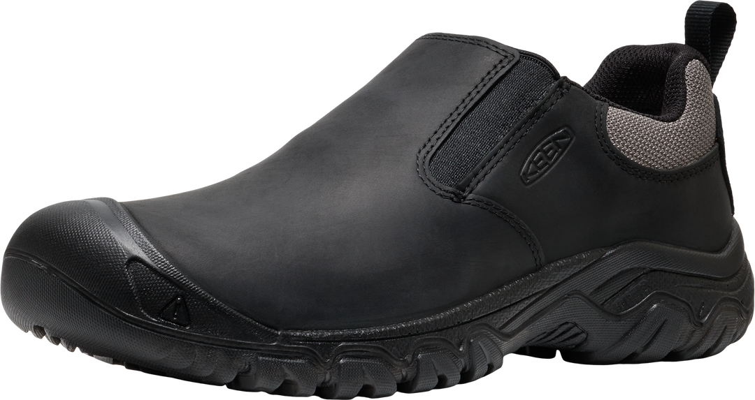 keen targhee iv slip-on men's | black/steel grey
