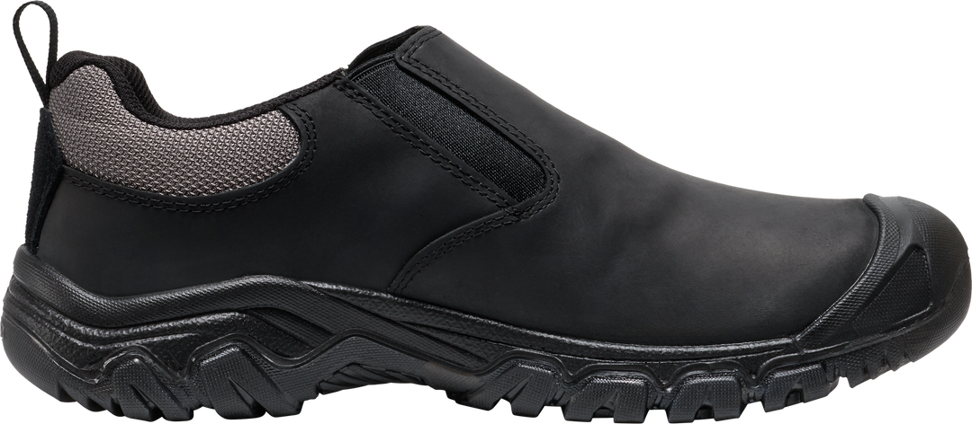 keen targhee iv slip-on men's | black/steel grey