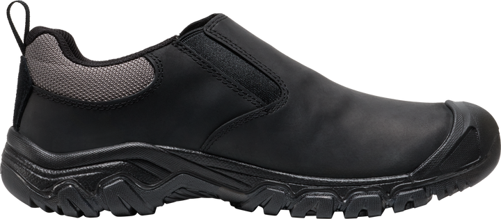 keen targhee iv slip-on men's | black/steel grey
