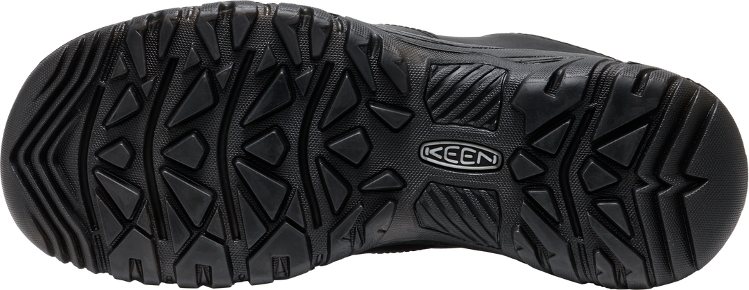 keen targhee iv slip-on men's | black/steel grey