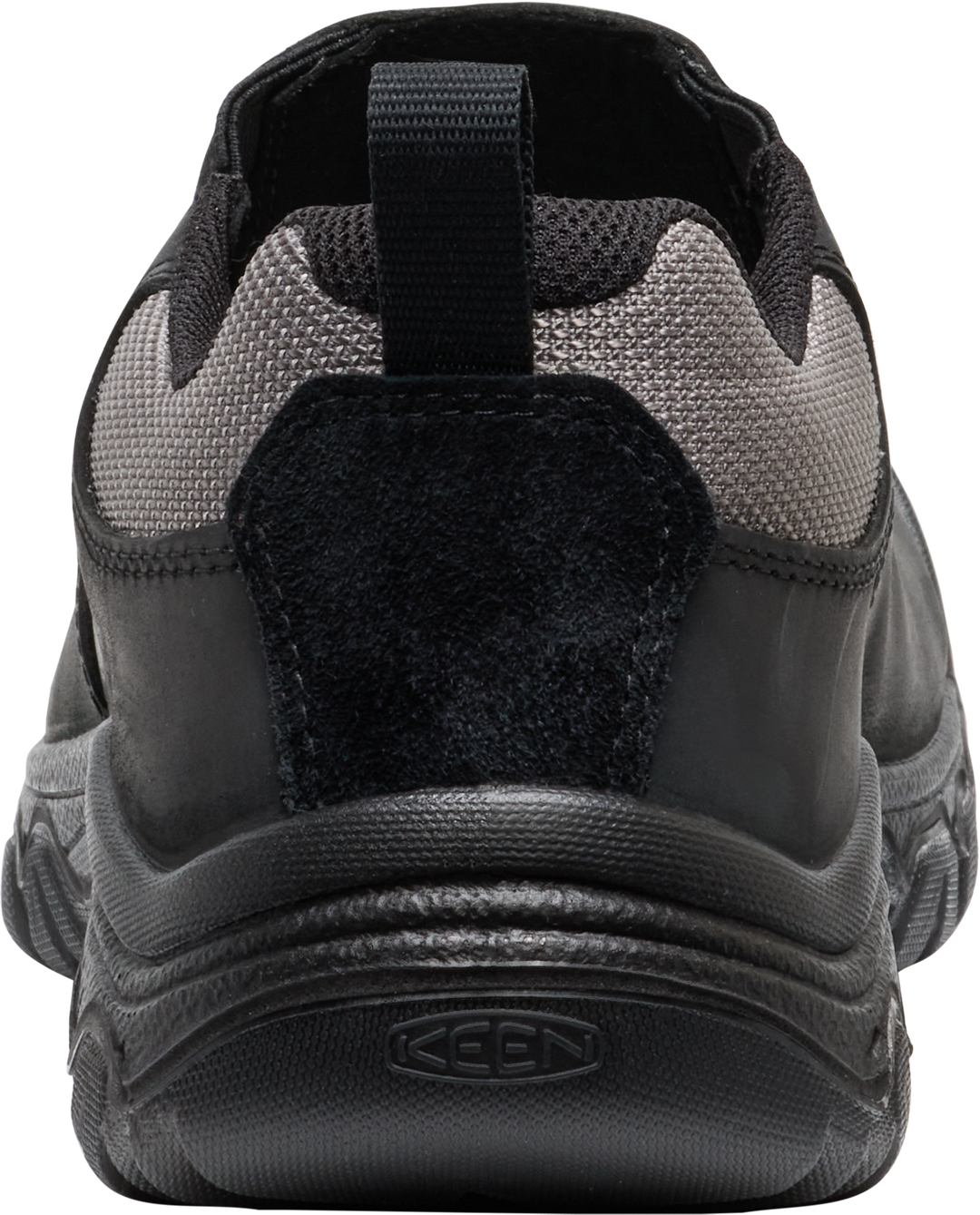 keen targhee iv slip-on men's | black/steel grey