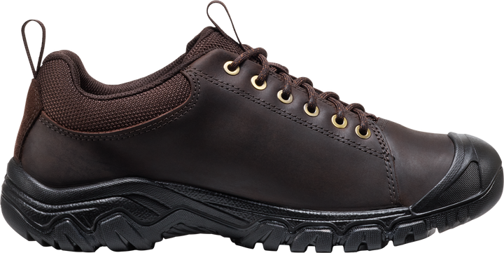 keen targhee iv wide oxford men's | java/black