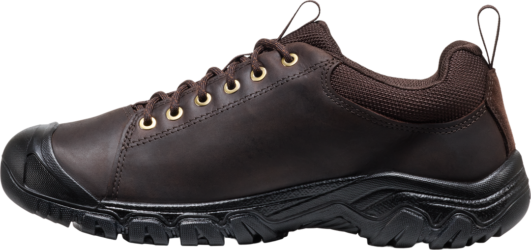 keen targhee iv wide oxford men's | java/black