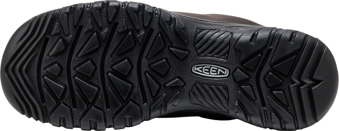 keen targhee iv wide oxford men's | java/black