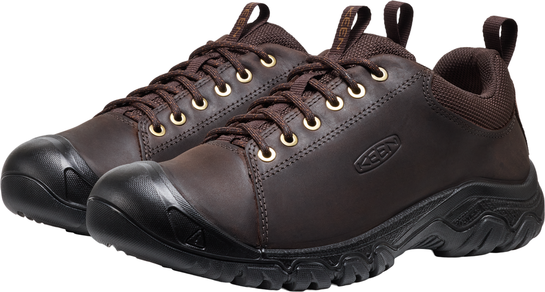 keen targhee iv wide oxford men's | java/black