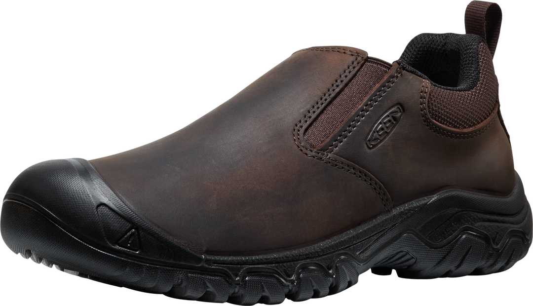 keen targhee iv wide slip-on men's | java/black