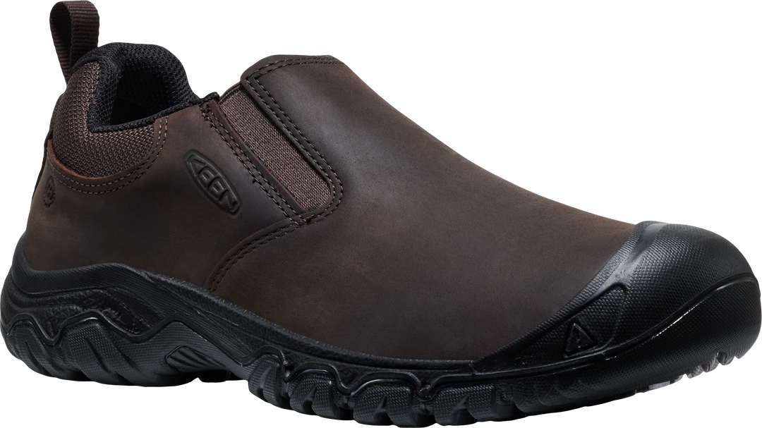 keen targhee iv wide slip-on men's | java/black