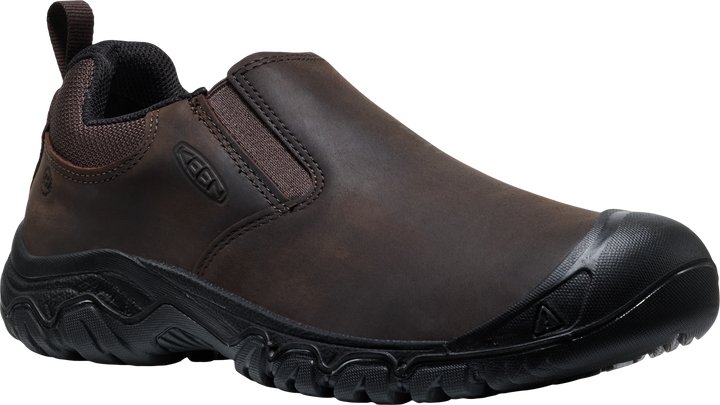 keen targhee iv wide slip-on men's | java/black