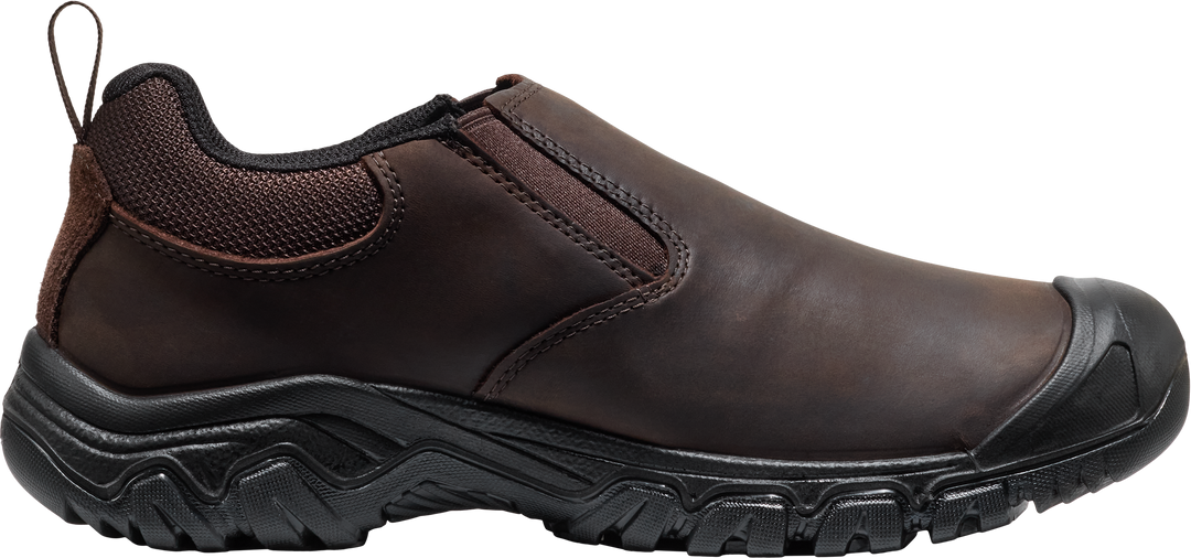 keen targhee iv wide slip-on men's | java/black