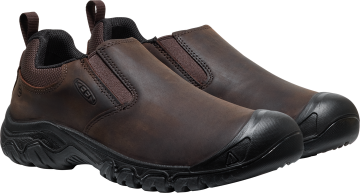 keen targhee iv wide slip-on men's | java/black