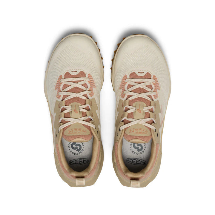 keen zionic nxt waterproof hiking women's | birch/cork