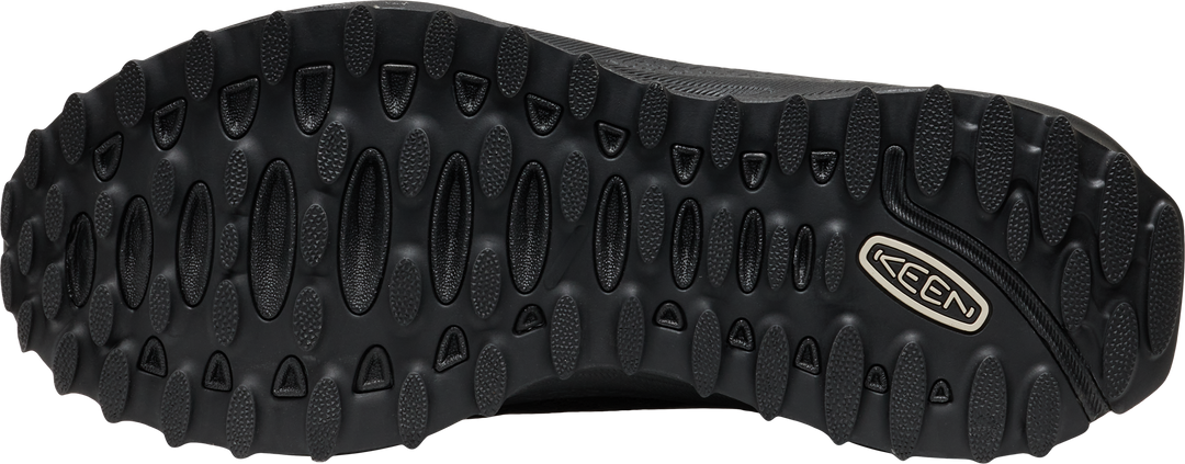 keen zionic nxt waterproof hiking men's | triple black