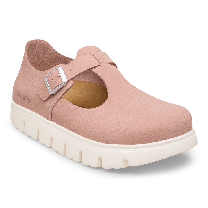 birkenstock paris chunky women's | pink clay