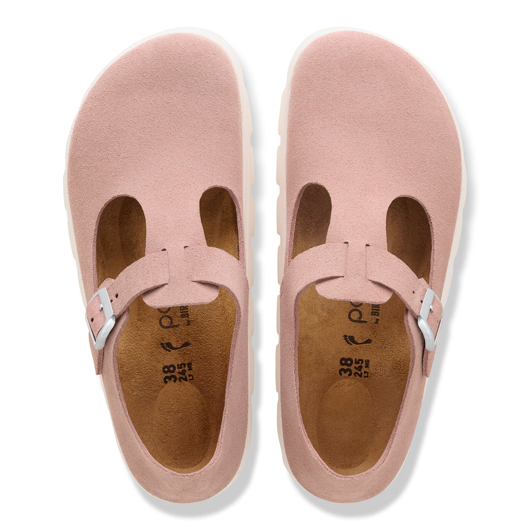 birkenstock paris chunky women's | pink clay