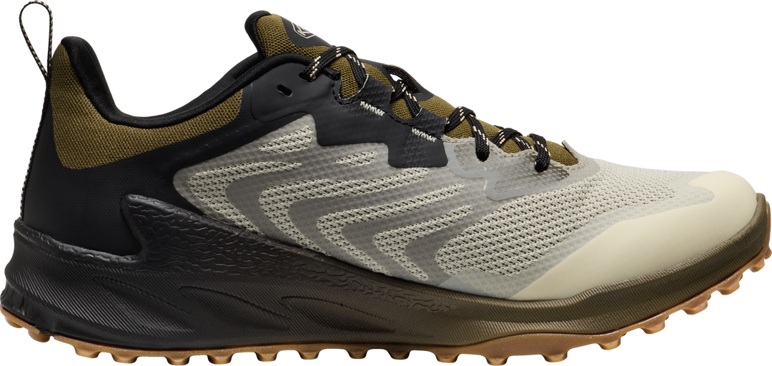 keen zionic nxt waterproof hiking men's | abbey stone/dark olive