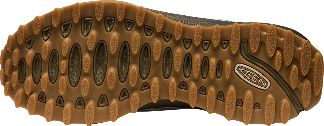 keen zionic nxt waterproof hiking men's | abbey stone/dark olive