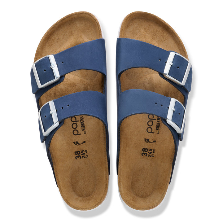 birkenstock arizona flex platform women's | new navy