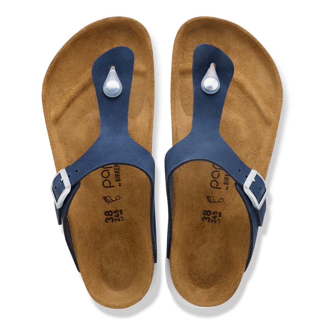 birkenstock gizeh flex platform women's | new navy