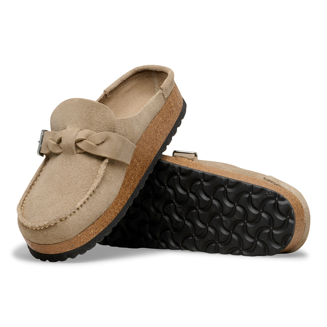 birkenstock buckley braided women's | taupe