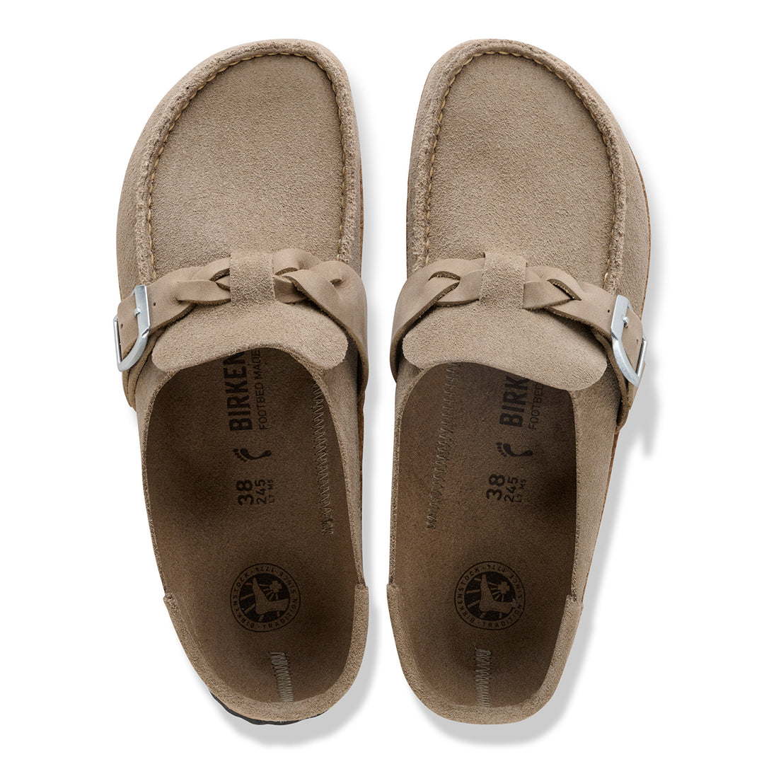 birkenstock buckley braided women's | taupe