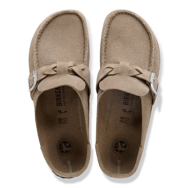birkenstock buckley braided women's | taupe