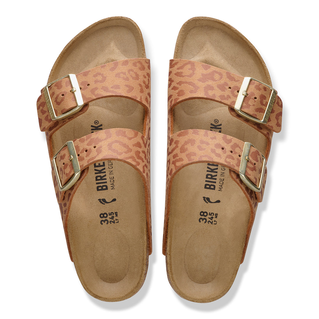 birkenstock arizona bs women's | leo pecan