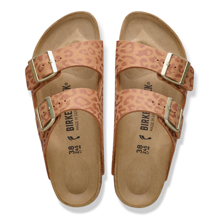 birkenstock arizona bs women's | leo pecan
