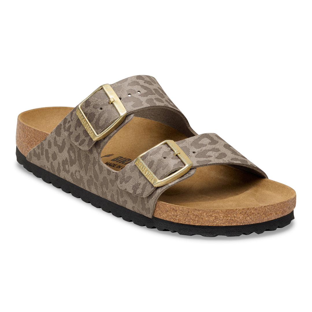 birkenstock arizona women's | leo gray taupe