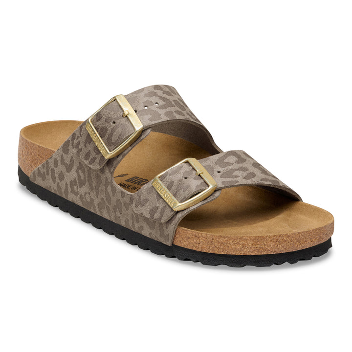 birkenstock arizona women's | leo gray taupe