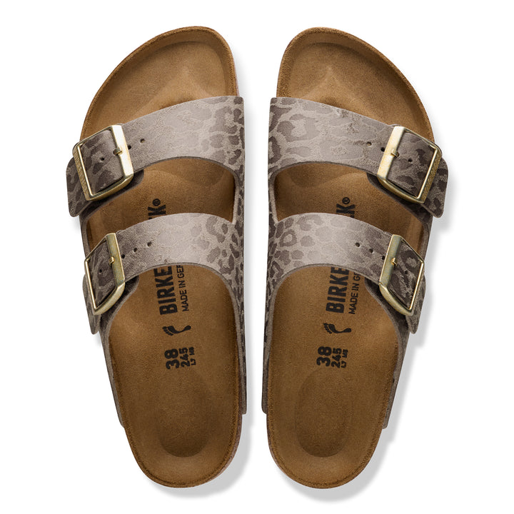 birkenstock arizona women's | leo gray taupe