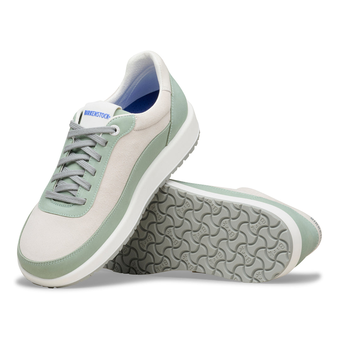 birkenstock honnef city | antique white/pure sage