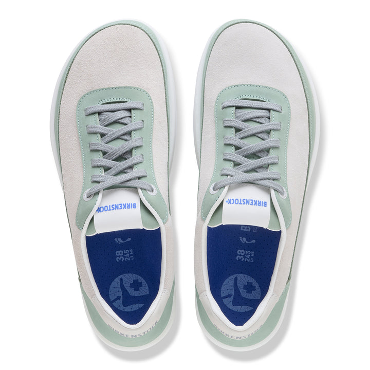 birkenstock honnef city | antique white/pure sage