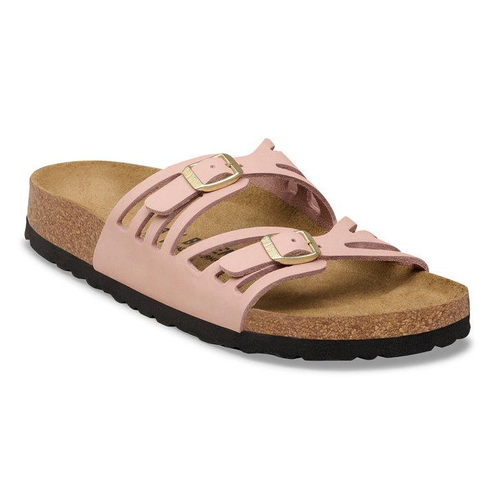 birkenstock granada women's | soft pink