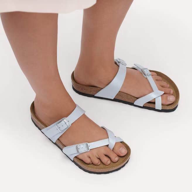 birkenstock mayari women's | graceful baby blue