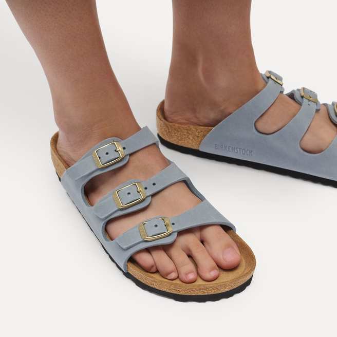 birkenstock  florida fresh women's | basalt gray