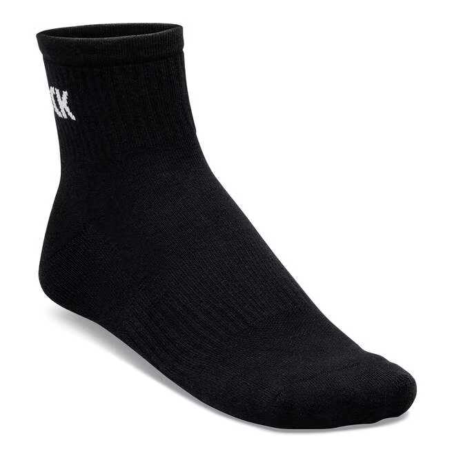 birkenstock cotton crew ankle | black