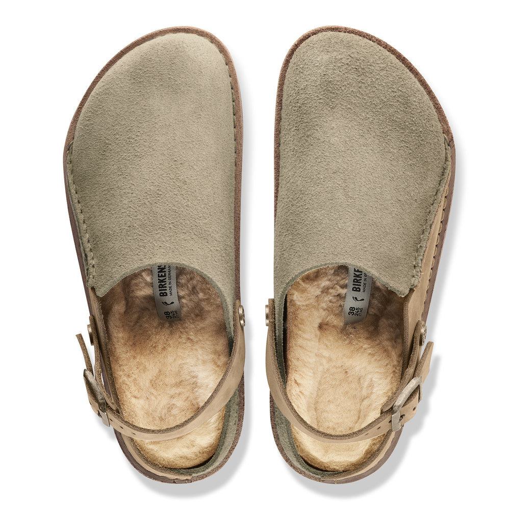 birkenstock lutry shearling women's | 