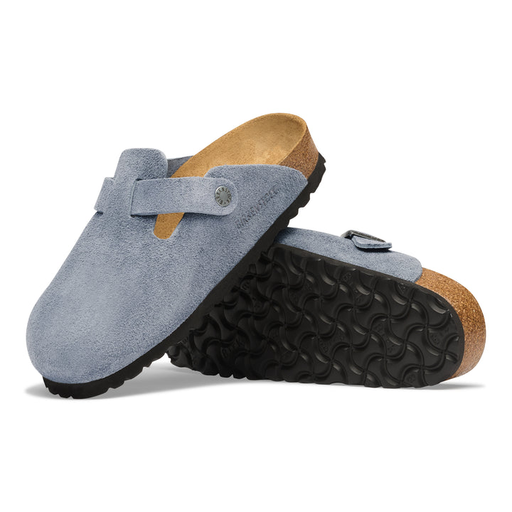 birkenstock boston | stone blue