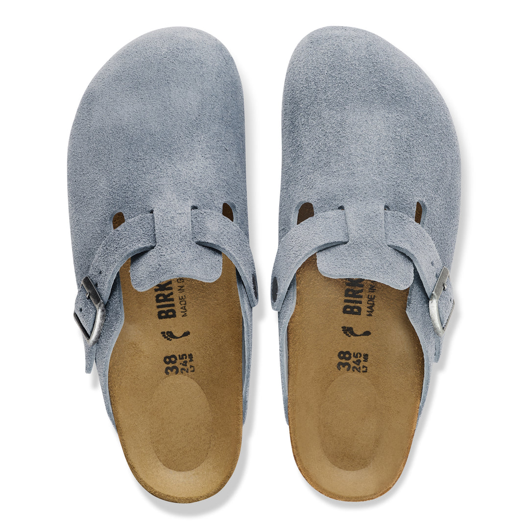 birkenstock boston | stone blue