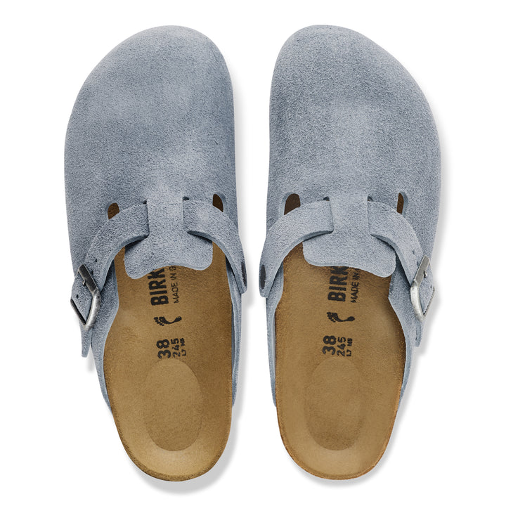 birkenstock boston | stone blue
