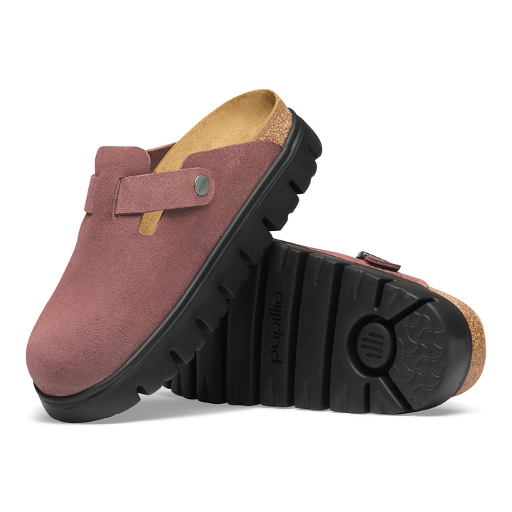 birkenstock boston chunky women's | pepper
